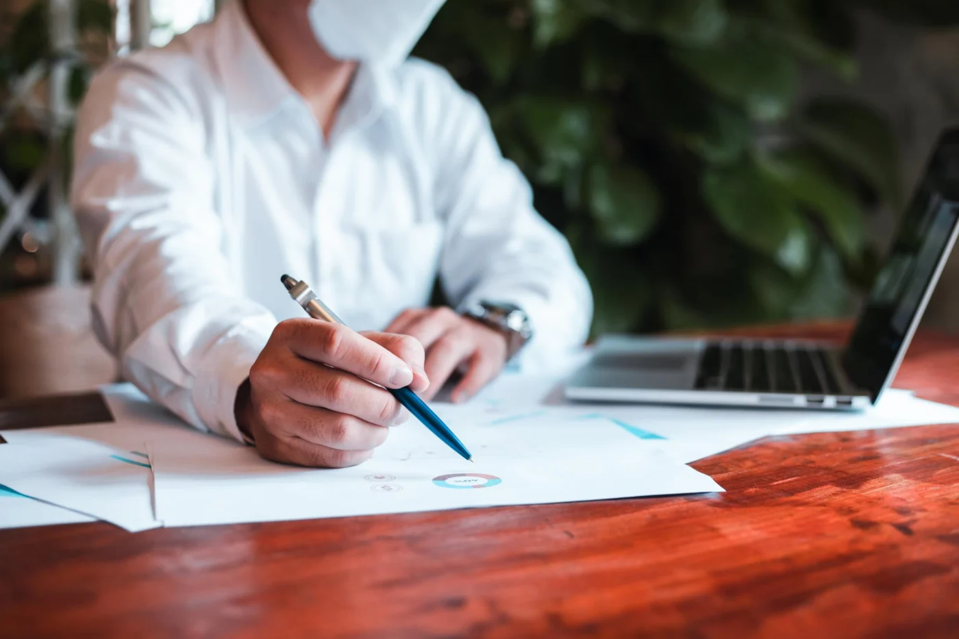 Signing the paperwork to register a limited company